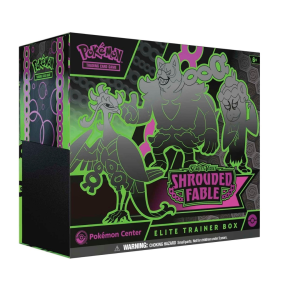 POKEMON TCG:SCARLET & VIOLET-SHROUDED FABLE ELITE TRAINER BOX (INGLES O ESPAÑOL AL AZAR)